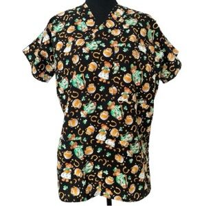 S.C.R.U.B.S. St Patrick’s Day Uniform Scrub Top